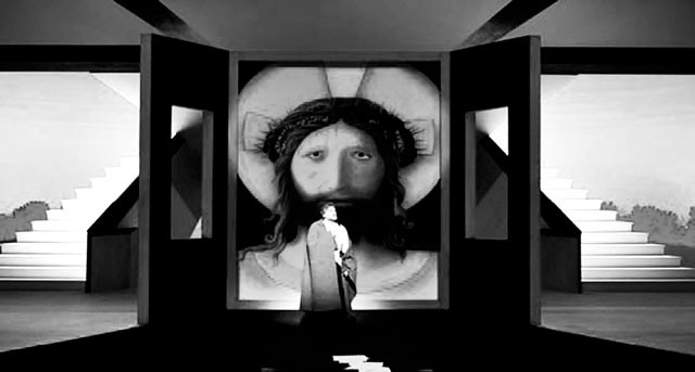 Сцена из «Палестрины» в постановке Баварской Оперы