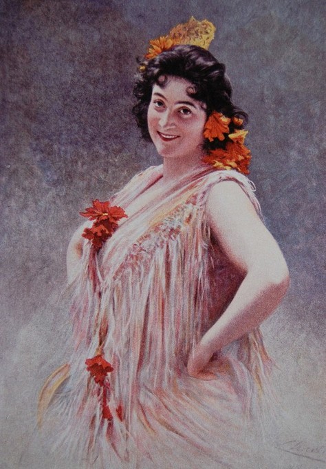 Эмма Кальве в роли Кармен