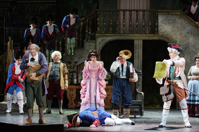 На премьере «Севильского цирюльника» в Краснодаре