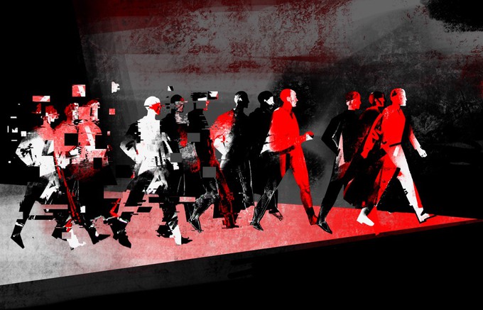 Сценография Леонида Алексеева (эскиз)