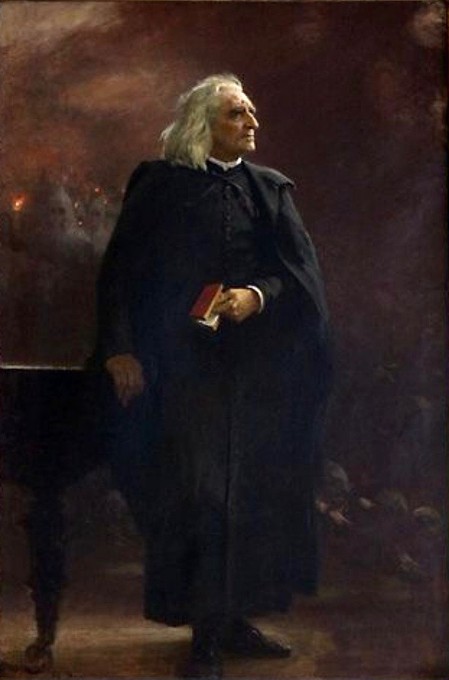 Илья Ефимович Репин. Портрет Ференца Листа. 1886 г.