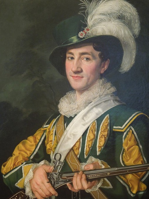 Алоис Елен в роли Макса (портрет А. Махека, 1826)