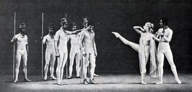 «Венецианский мавр» Б. Блахера. «Комише опер». Берлин. Балетмейстер Т. Шиллинг