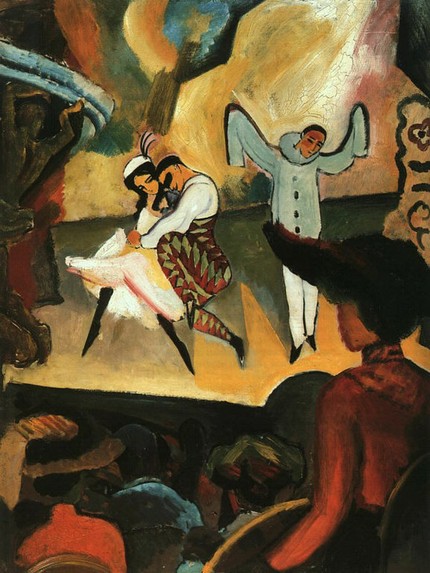 Август Маке. Русский балет (1912)